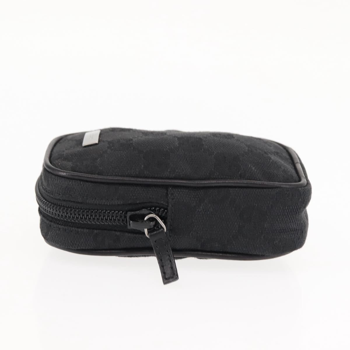 Gucci Gg Canvas Canvas Black Canvas Clutche & Pouche Bag (Pre-Owned)