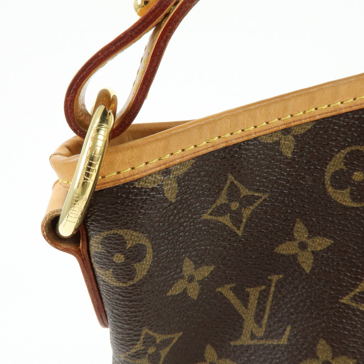 Louis Vuitton Delightful Monogram Canvas Brown Canvas Handbag (Pre-Owned)