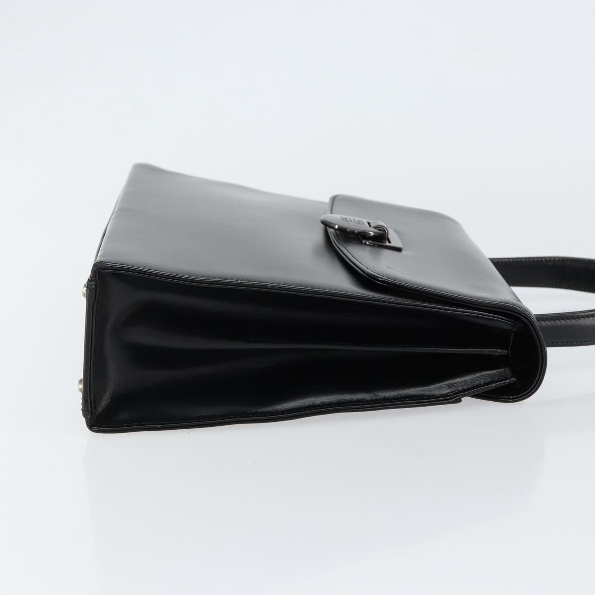 Givenchy Handbag Leather Black Leather Handbag (Pre-Owned)