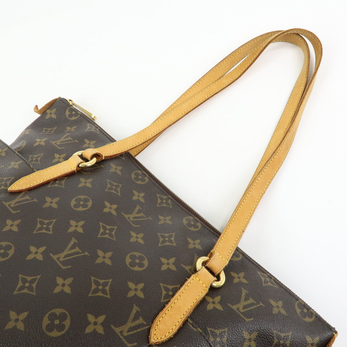 Louis Vuitton Totally Monogram Canvas Brown Canvas Tote Bag Bag (Pre-Owned)