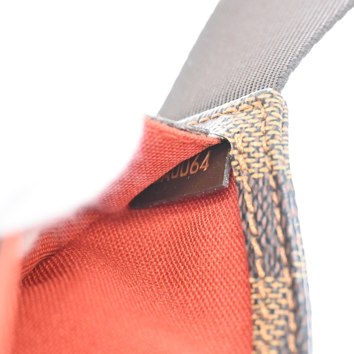 Louis Vuitton Geronimos Damier Brown Canvas Clutche & Pouche Bag (Pre-Owned)