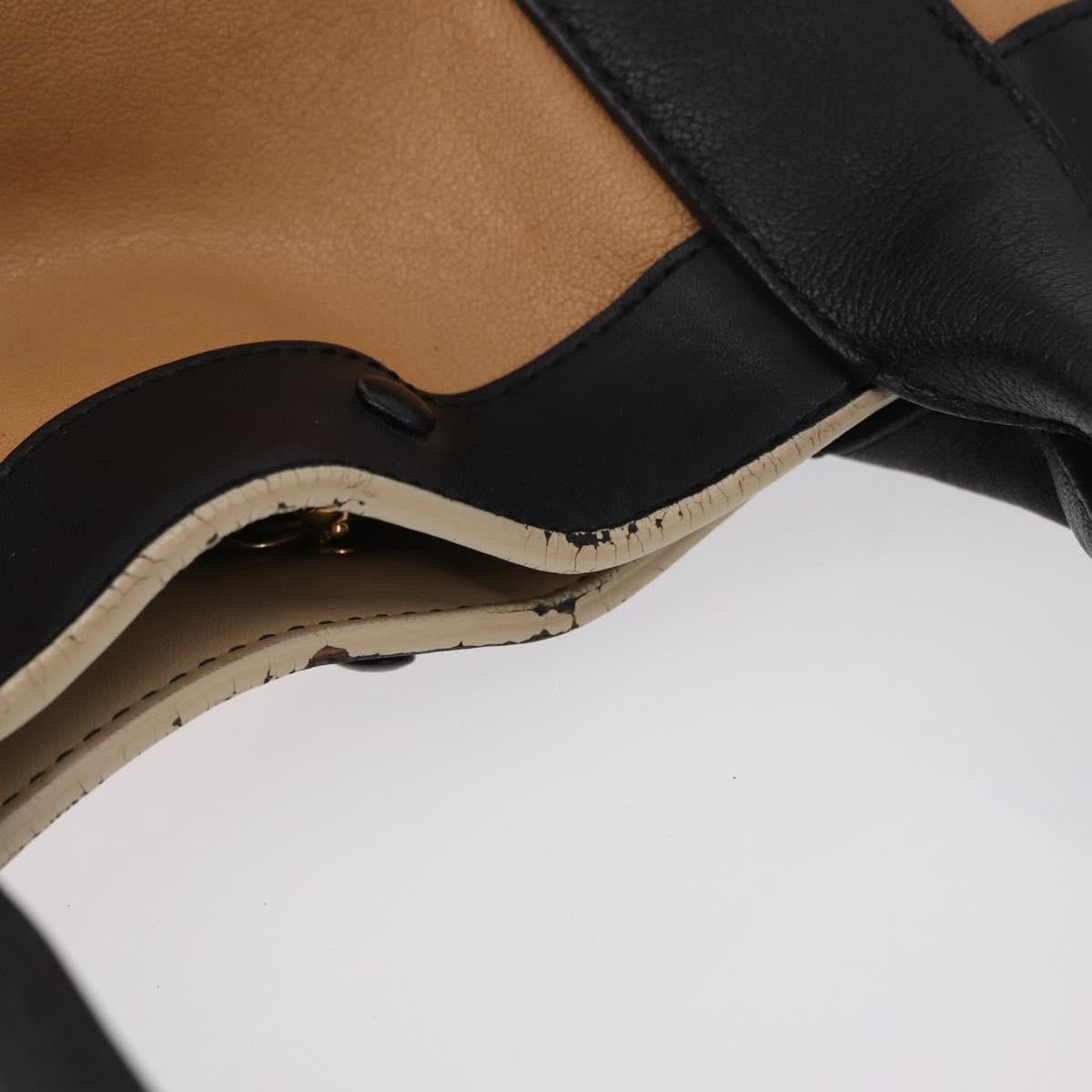 Chloe Alison East West Leather Beige Leather Tote Bag Bag (Pre-Owned)