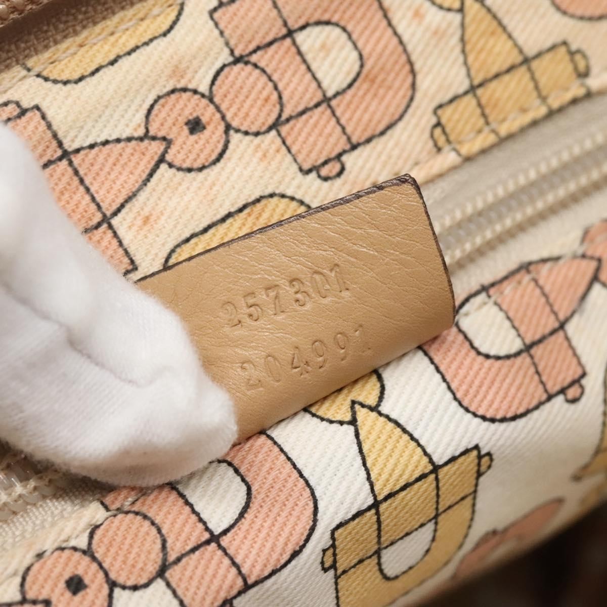Gucci Original Messenger Gg Canvas Beige Canvas Shoulder Bag Bag (Pre-Owned)