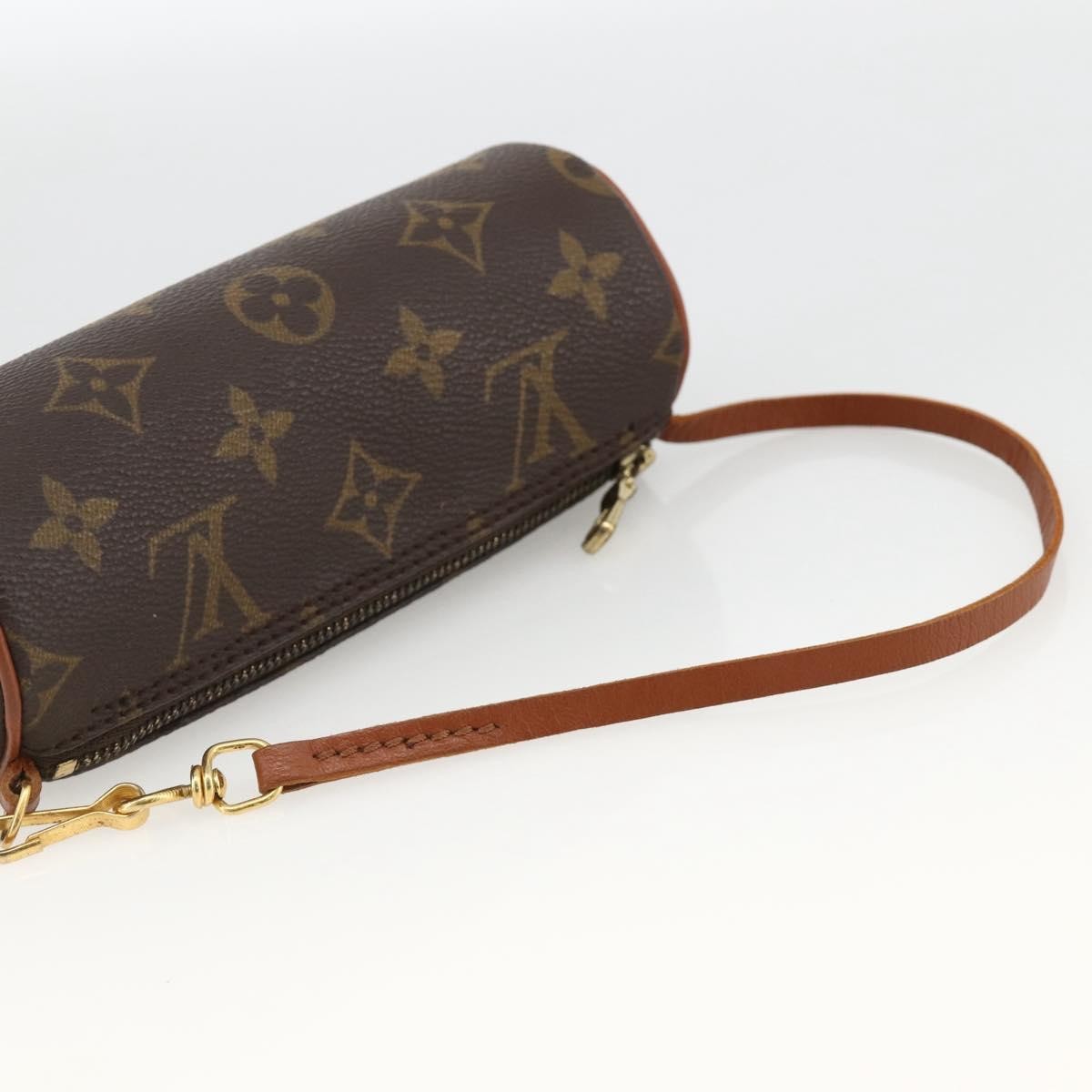 Louis Vuitton Papillon Pochette Monogram Canvas Brown Canvas Clutche & Pouche Bag (Pre-Owned)