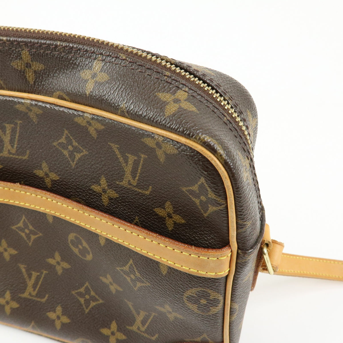 Louis Vuitton Trocadero Monogram Canvas Brown Canvas Handbag (Pre-Owned)