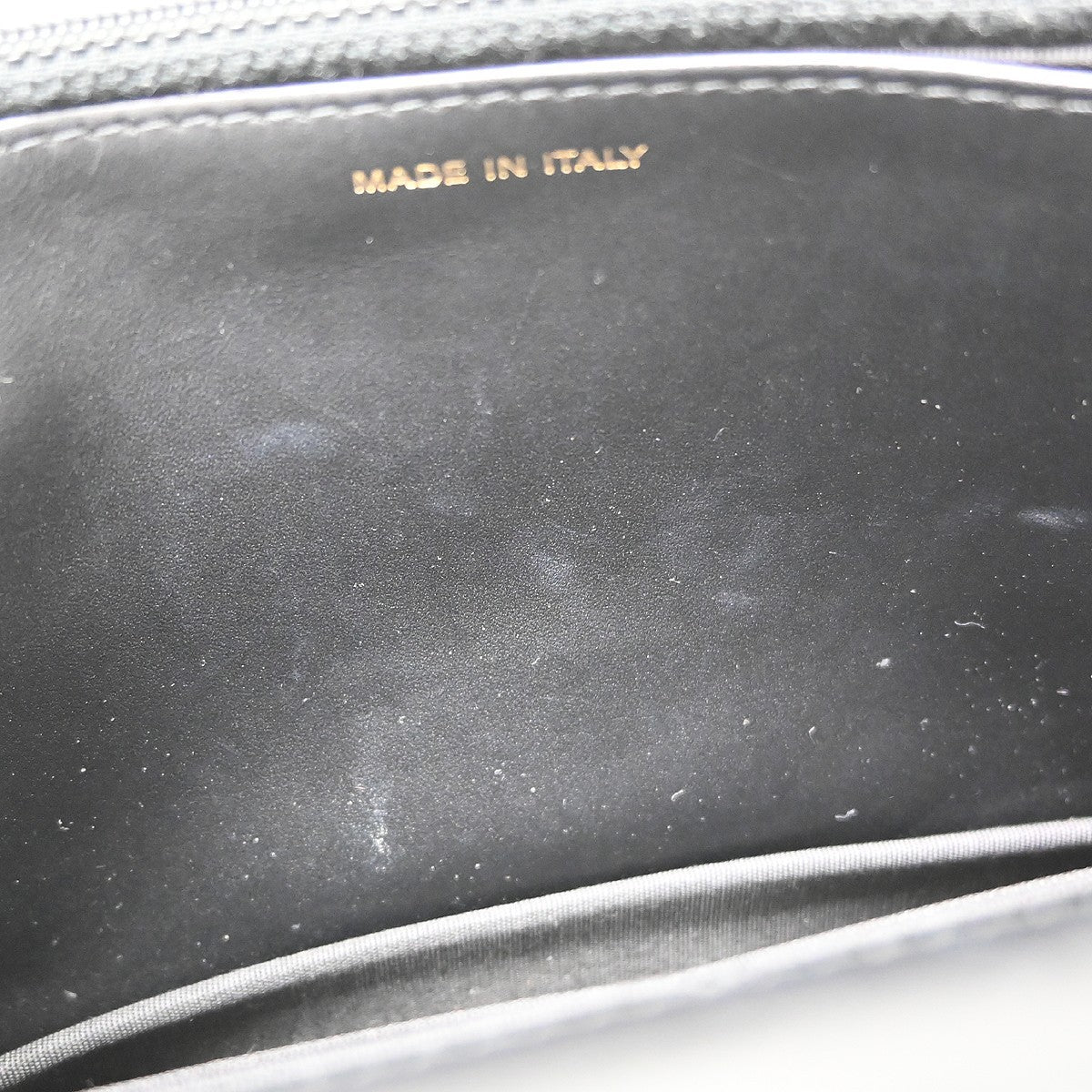 Chanel Wallet On Chain Caviar Black Leather Clutche & Pouche Bag (Pre-Owned)