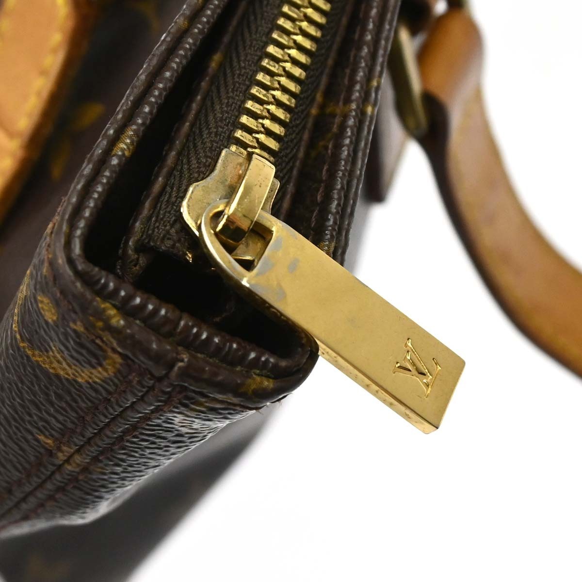 Louis Vuitton Cabas Piano Monogram Canvas Brown Canvas Tote Bag Bag (Pre-Owned)