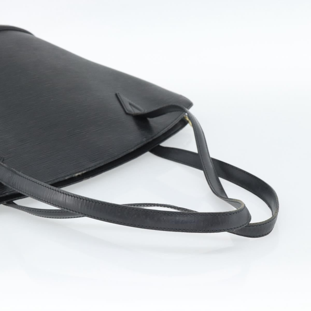 Louis Vuitton Saint Jacques Epi Leather Black Leather Shoulder Bag Bag (Pre-Owned)