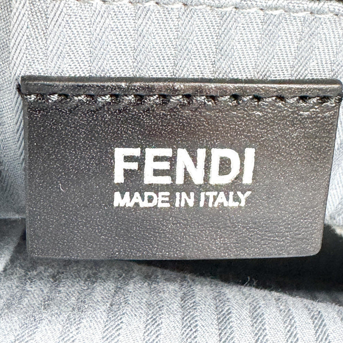 Fendi 2Jours Leather Blue Leather Handbag (Pre-Owned)