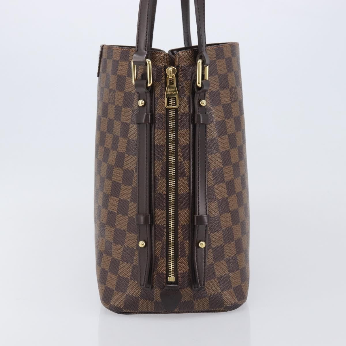 Louis Vuitton Cabas Rivington Damier Brown Canvas Tote Bag Bag (Pre-Owned)