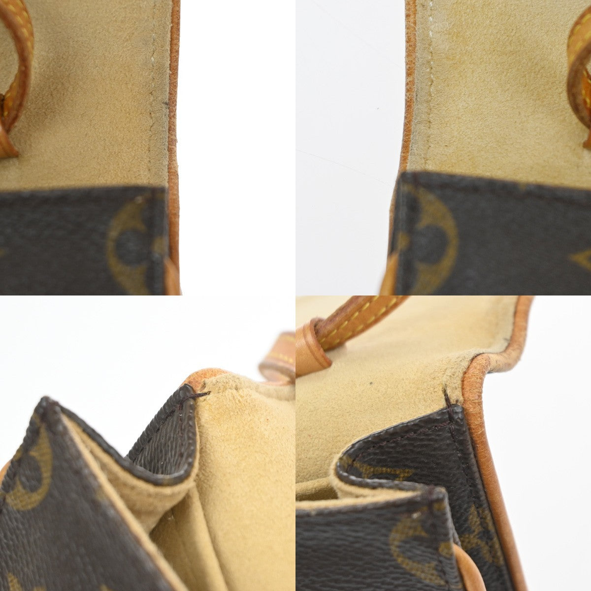 Louis Vuitton Twin Monogram Canvas Brown Canvas Clutche & Pouche Bag (Pre-Owned)