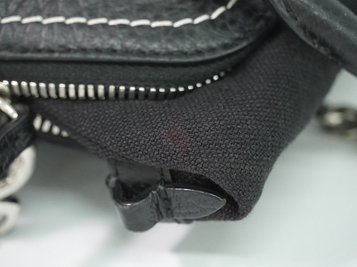 Maison Margiela Femme Micro Sac 5Ac Leather Black Leather Shoulder Bag Bag (Pre-Owned)