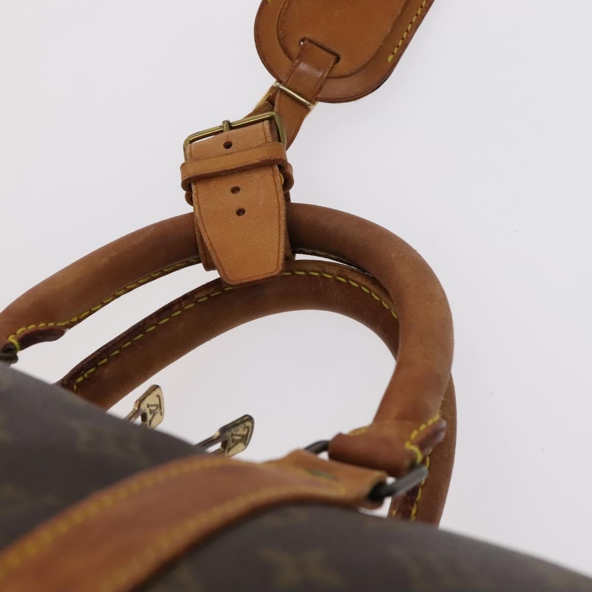 Louis Vuitton Keepall Monogram Canvas Brown Canvas Travel Bag Bag (Pre-Owned)