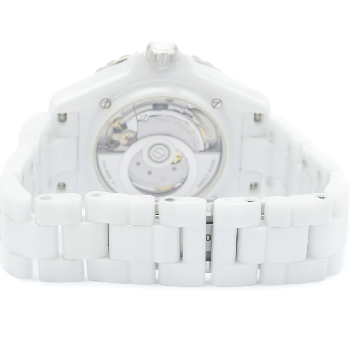 Chanel J12 Automatic Ceramic And Stainless Steel Watch (Pre-Owned)