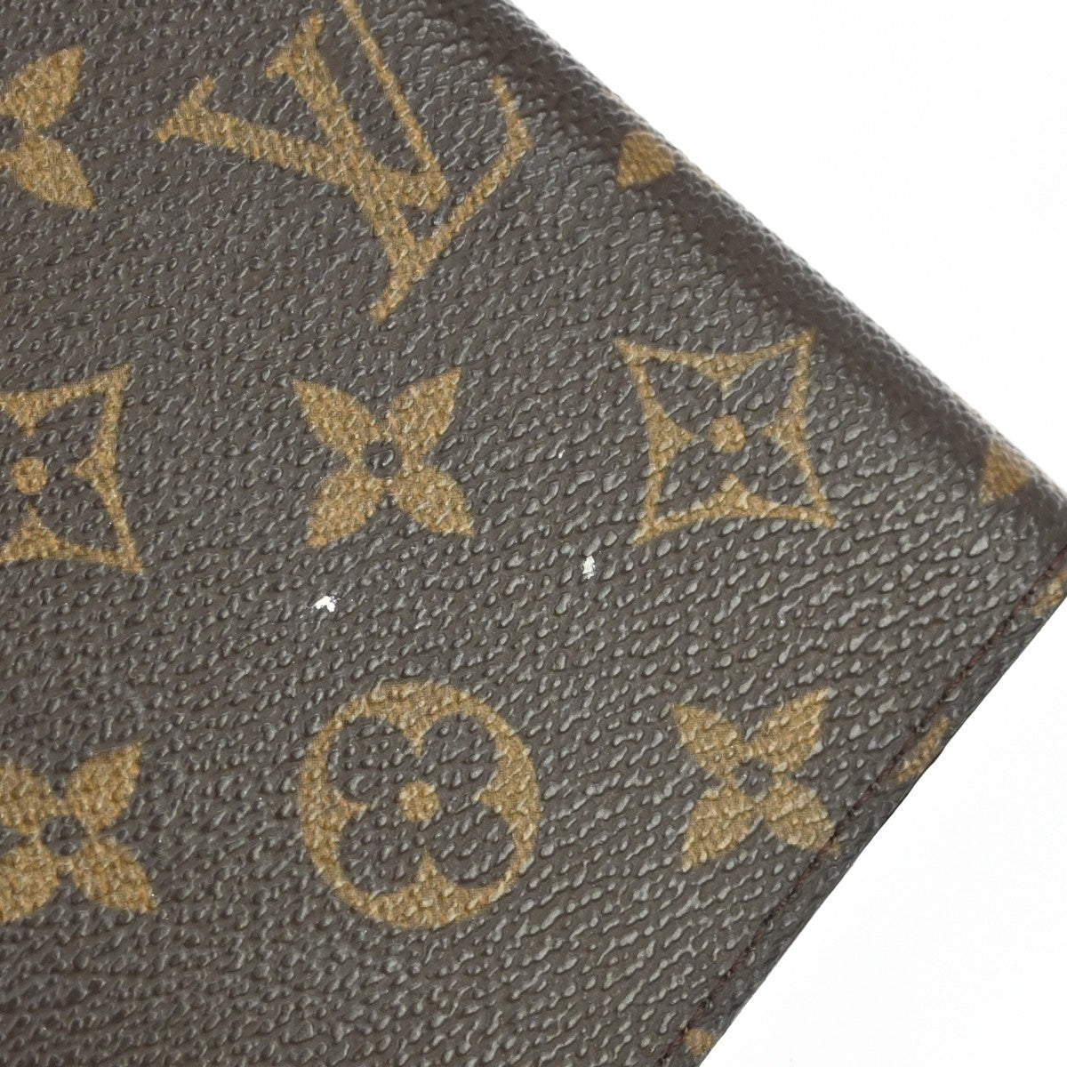 Louis Vuitton Agenda Cover Monogram Canvas Brown Canvas Wallets Accessory (Pre-Owned)