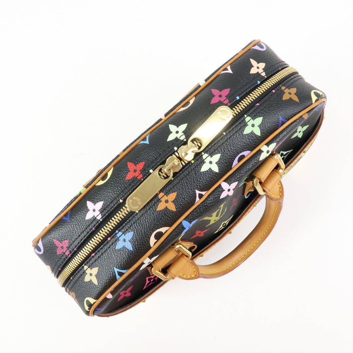 Louis Vuitton Trouville Monogram Multicolor Multicolour Canvas Handbag (Pre-Owned)
