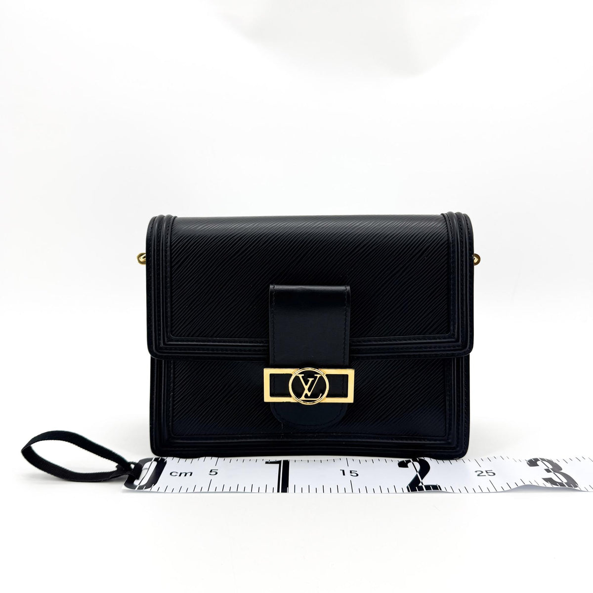 Louis Vuitton Dauphine Epi Leather Black Leather Shoulder Bag Bag (Pre-Owned)