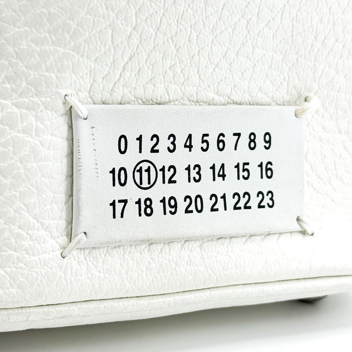 Maison Margiela 5Ac Leather White Calfskin Handbag (Pre-Owned)