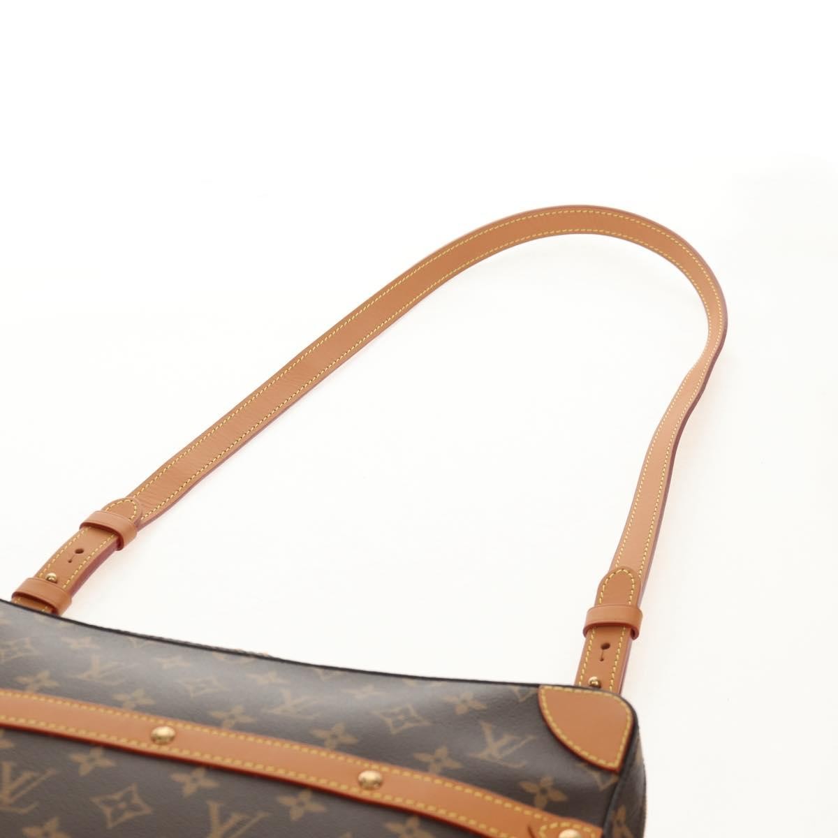 Louis Vuitton Soft Trunk Messenger Monogram Canvas Brown Canvas Shoulder Bag Bag (Pre-Owned)