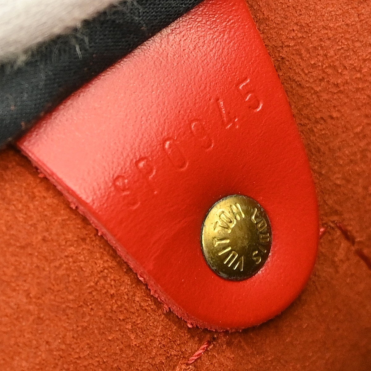 Louis Vuitton Speedy Epi Red Leather Handbag (Pre-Owned)