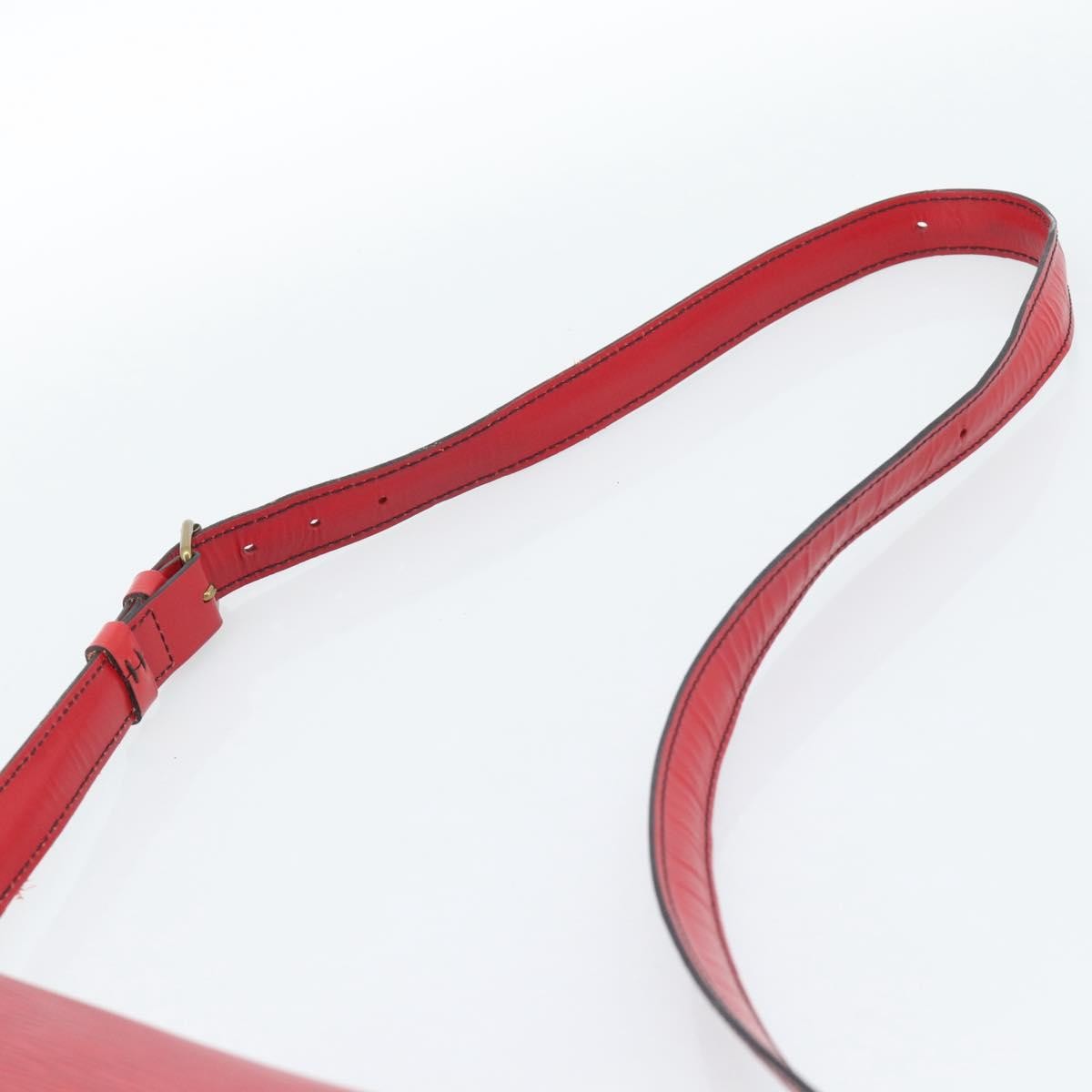 Louis Vuitton Cartouchiere Epi Leather Red Leather Shoulder Bag Bag (Pre-Owned)