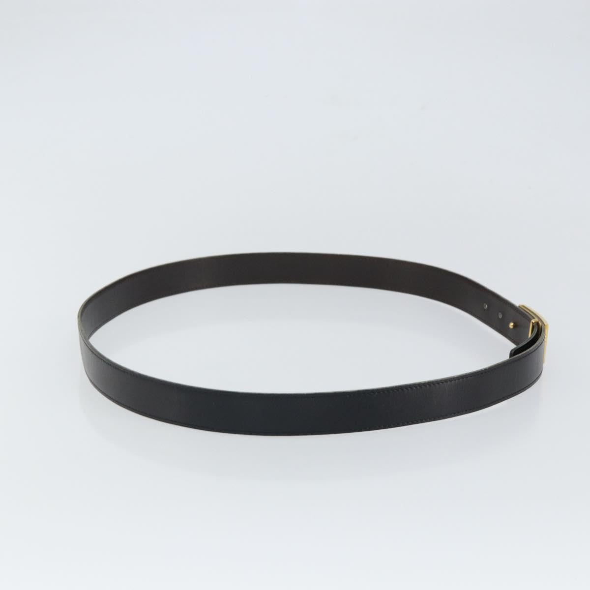 Hermes Buckle Belt Leather Black Leather Belts Accessory (Pre-Owned)
