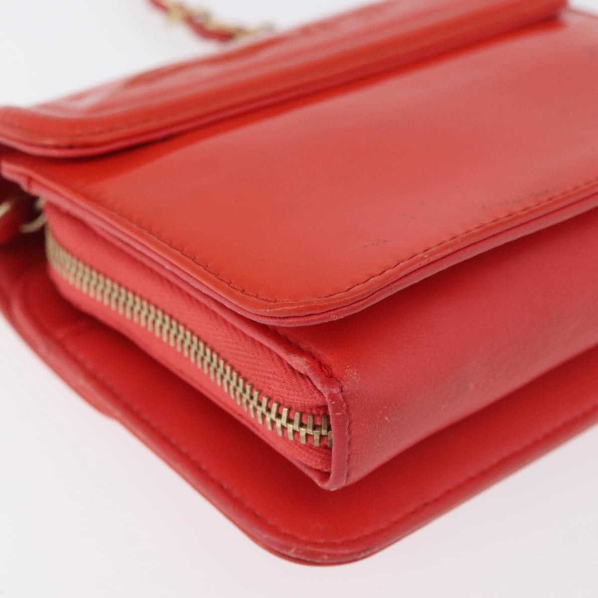 Chanel Reissue 2.55 Clutch Patent Leather Red Patent_Leather Shoulder Bag Bag (Pre-Owned)