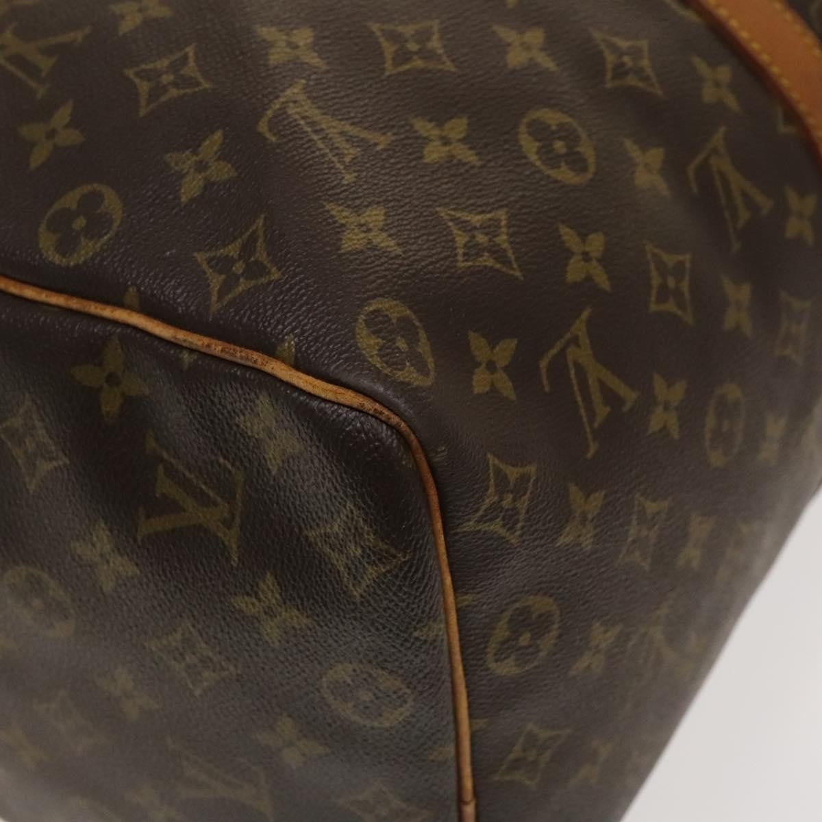 Louis Vuitton Keepall Monogram Canvas Brown Canvas Travel Bag Bag (Pre-Owned)