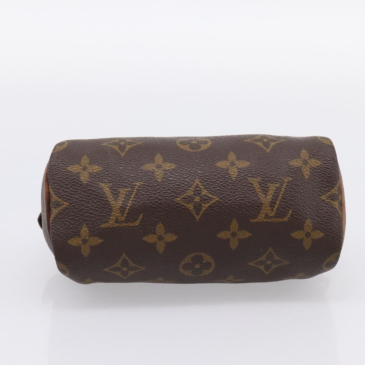 Louis Vuitton Speedy Mini Hl Monogram Canvas Brown Canvas Handbag (Pre-Owned)