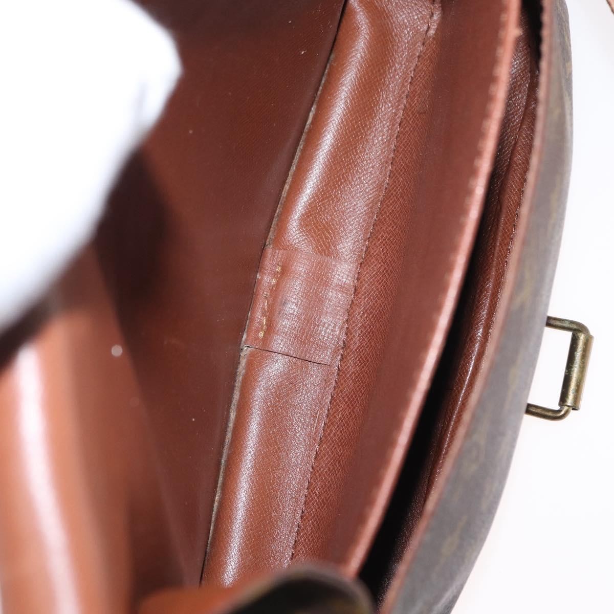 Louis Vuitton Cartouchiere Monogram Canvas Brown Canvas Shoulder Bag Bag (Pre-Owned)