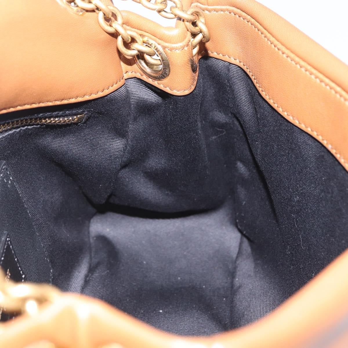 Saint Laurent Jamie 4.3 Quilted Leather Brown Leather Shoulder Bag Bag (Pre-Owned)