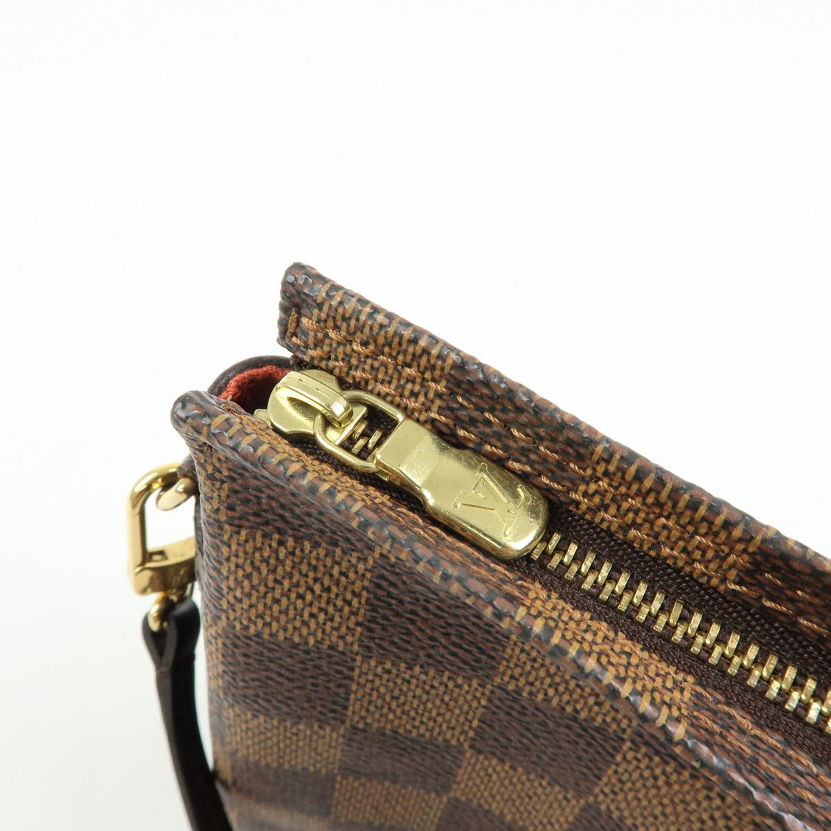 Louis Vuitton Trousse Make Up Damier Brown Canvas Clutche & Pouche Bag (Pre-Owned)