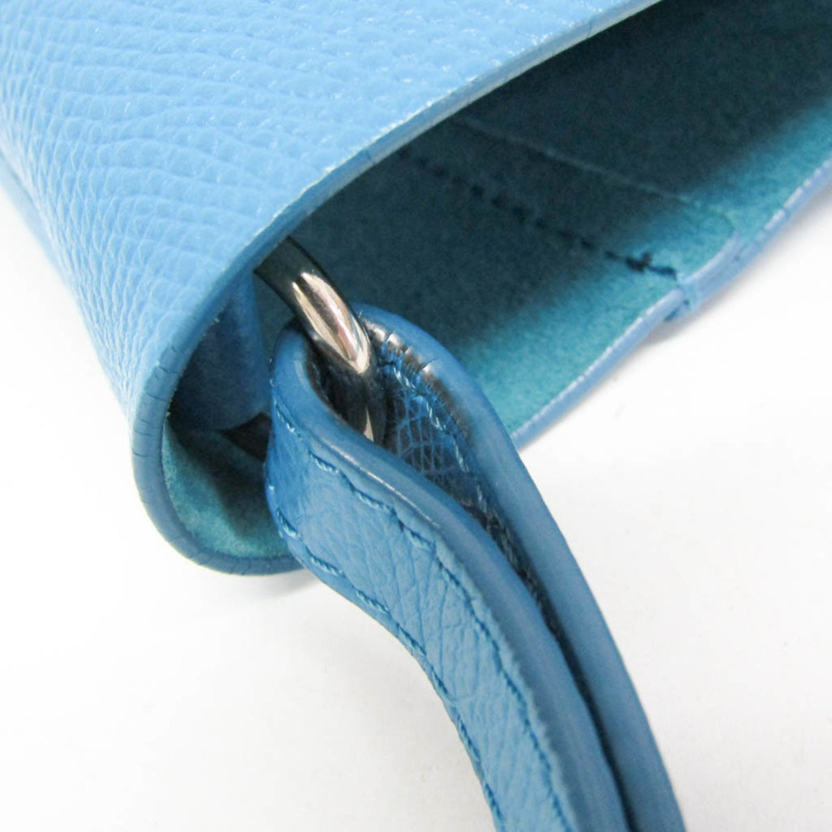Celine Vertical Cabas All Over Logo Print Leather Blue Leather Tote Bag Bag (Pre-Owned)