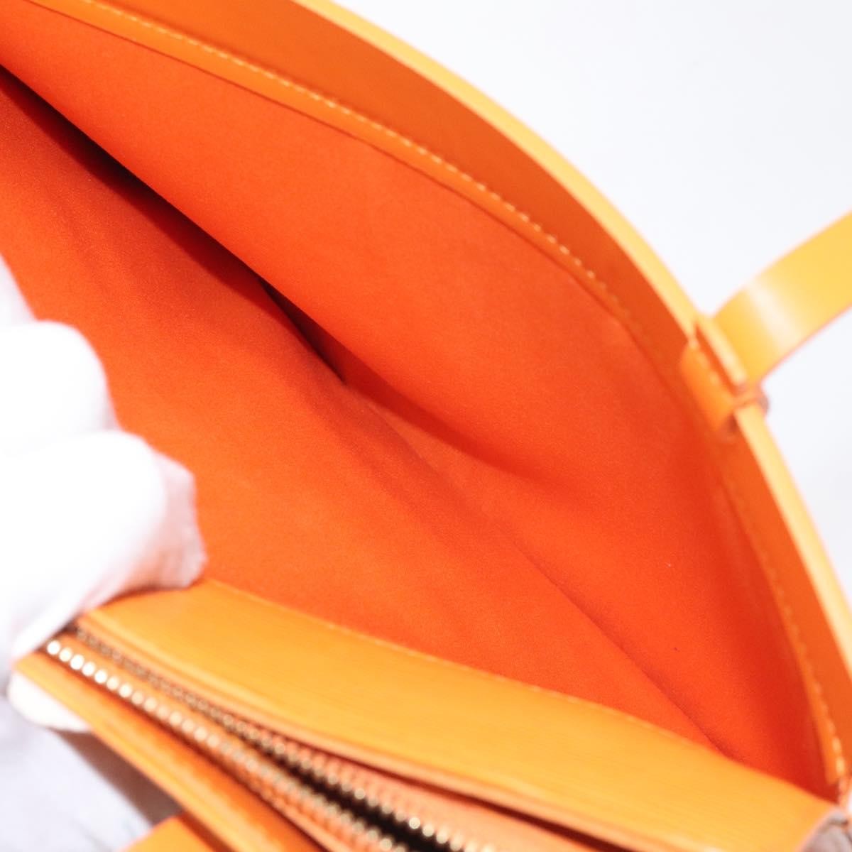 Louis Vuitton Croisette Epi Leather Orange Leather Handbag (Pre-Owned)