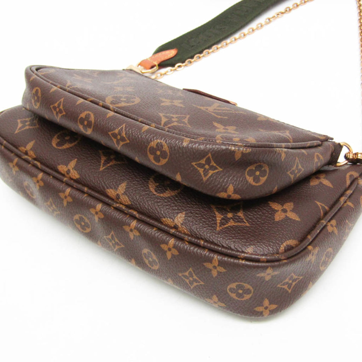 Louis Vuitton Multi Pochette Accessoires Pouch Monogram Canvas Brown Canvas Clutche & Pouche Bag (Pre-Owned)
