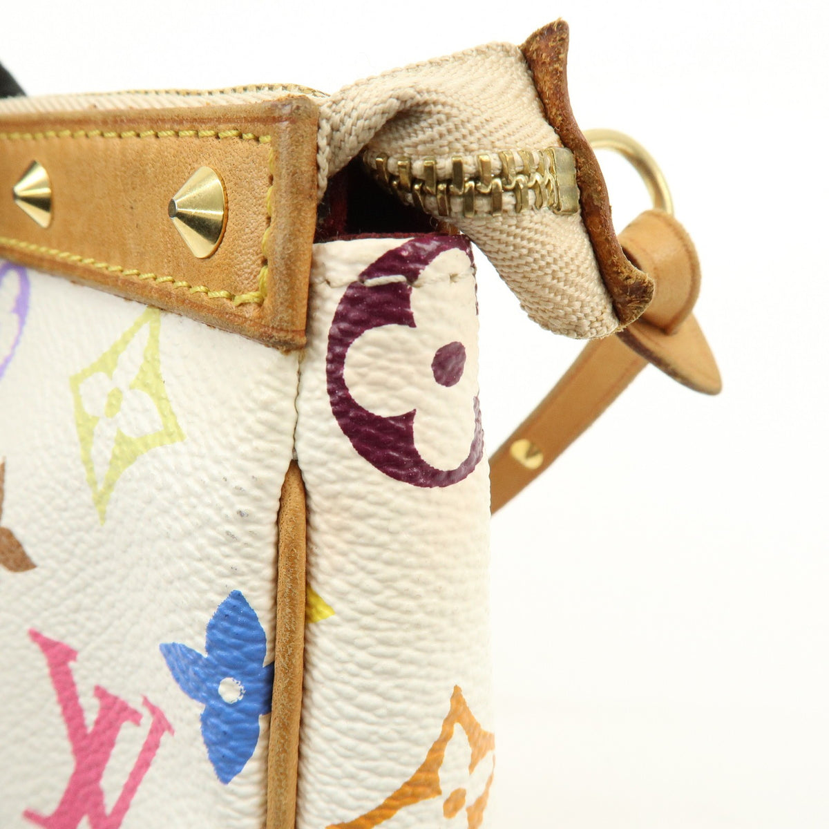 Louis Vuitton Pochette Accessoires Monogram Multicolor Multicolour Canvas Clutche & Pouche Bag (Pre-Owned)