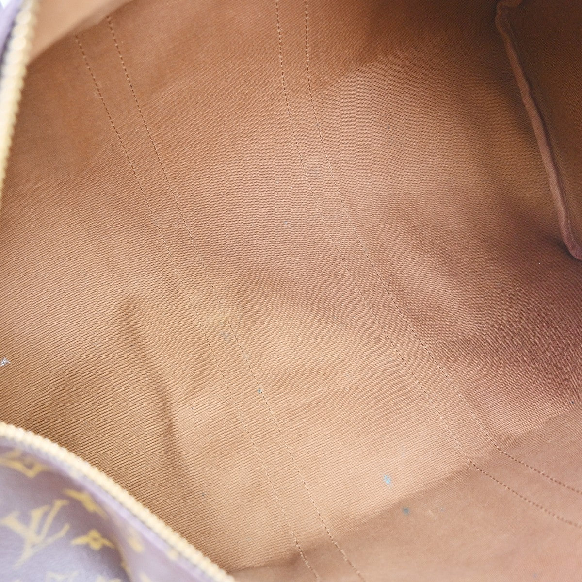 Louis Vuitton Keepall Monogram Canvas Brown Canvas Travel Bag Bag (Pre-Owned)