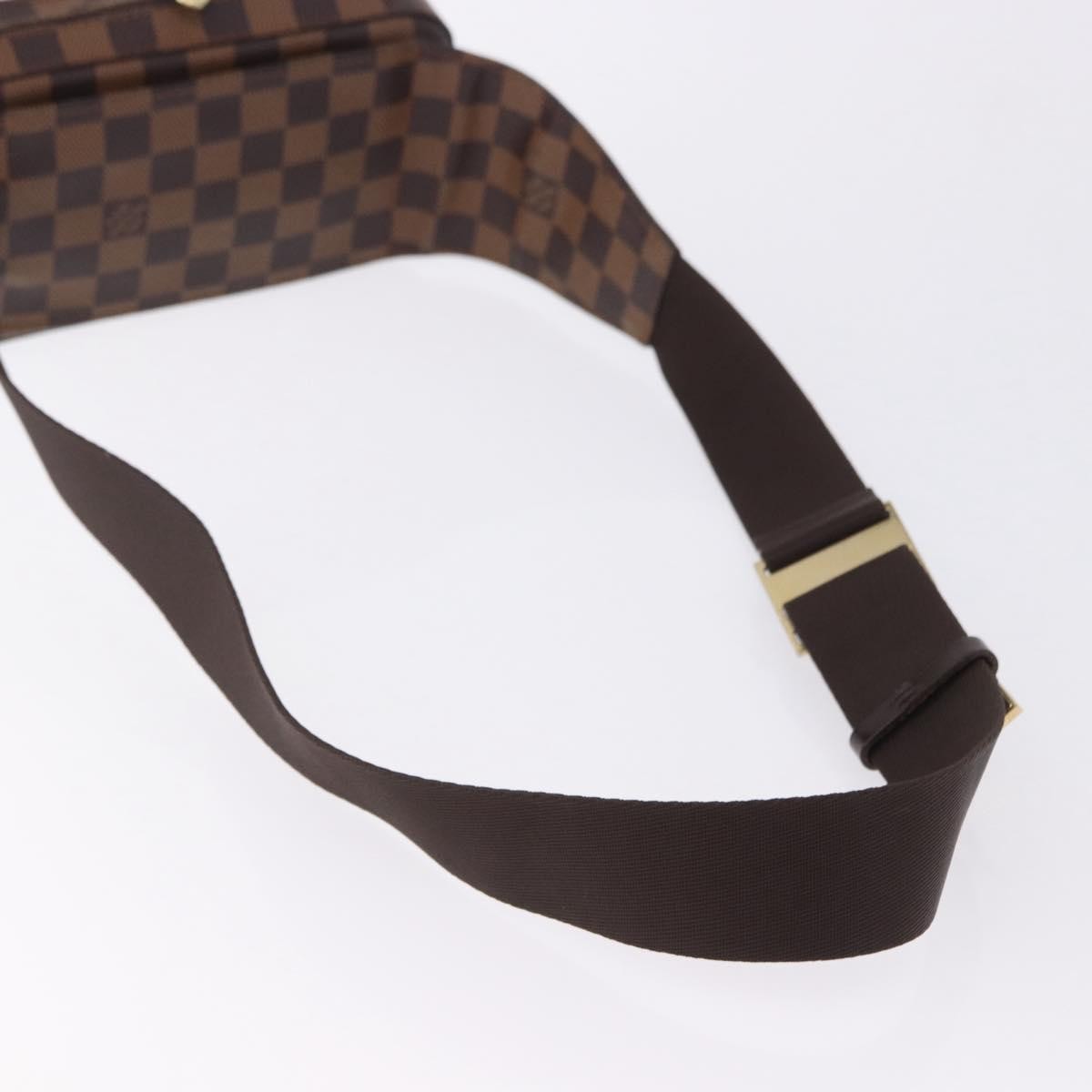 Louis Vuitton Geronimos Damier Brown Canvas Clutche & Pouche Bag (Pre-Owned)