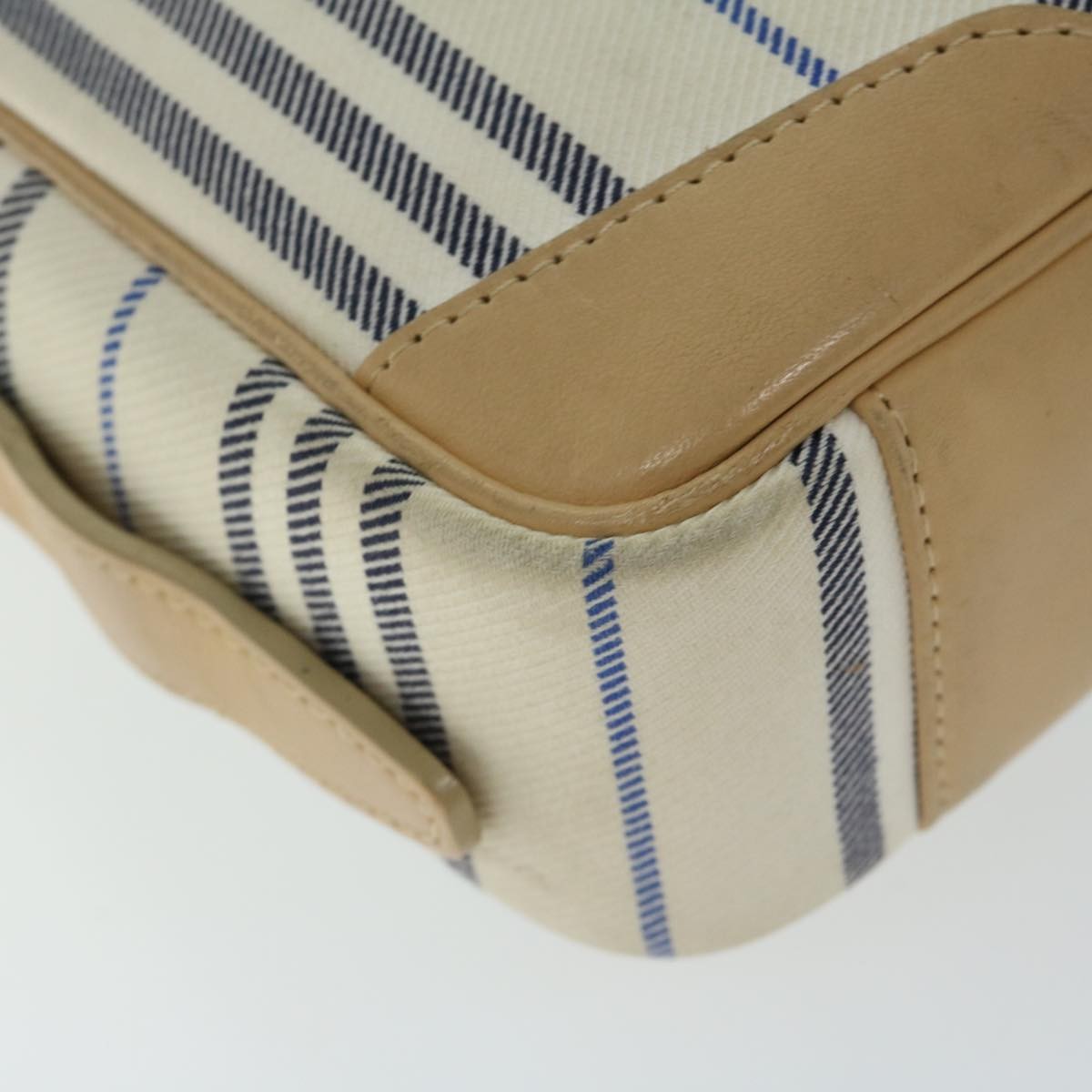 Burberry Nova Check Canvas Beige Canvas Shoulder Bag Bag (Pre-Owned)