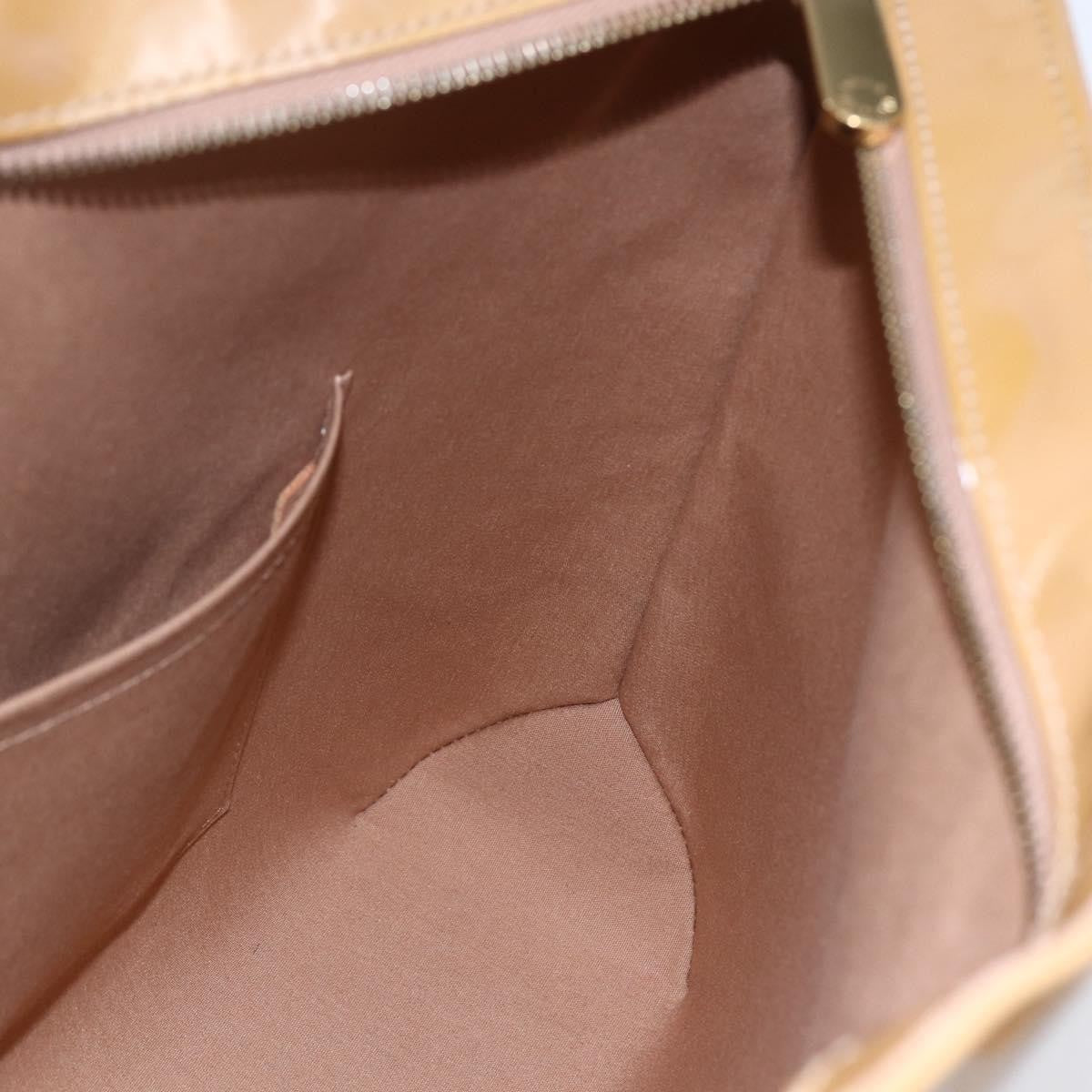 Louis Vuitton Brentwood Monogram Vernis Brown Patent_Leather Bag (Pre-Owned)