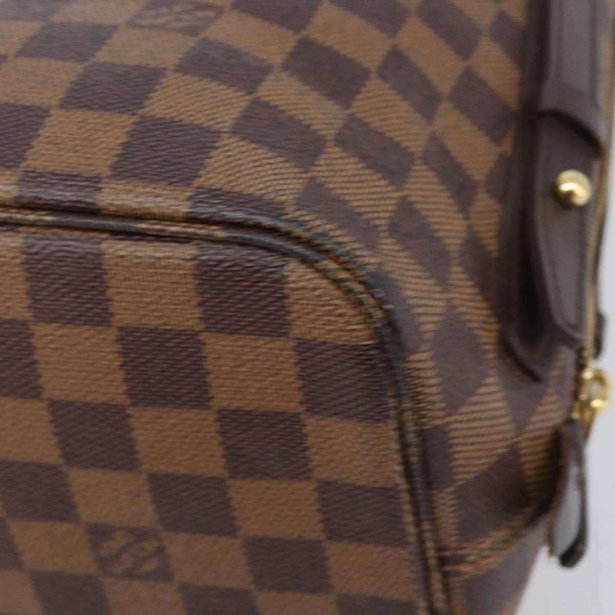 Louis Vuitton Cabas Rivington Damier Brown Canvas Tote Bag Bag (Pre-Owned)