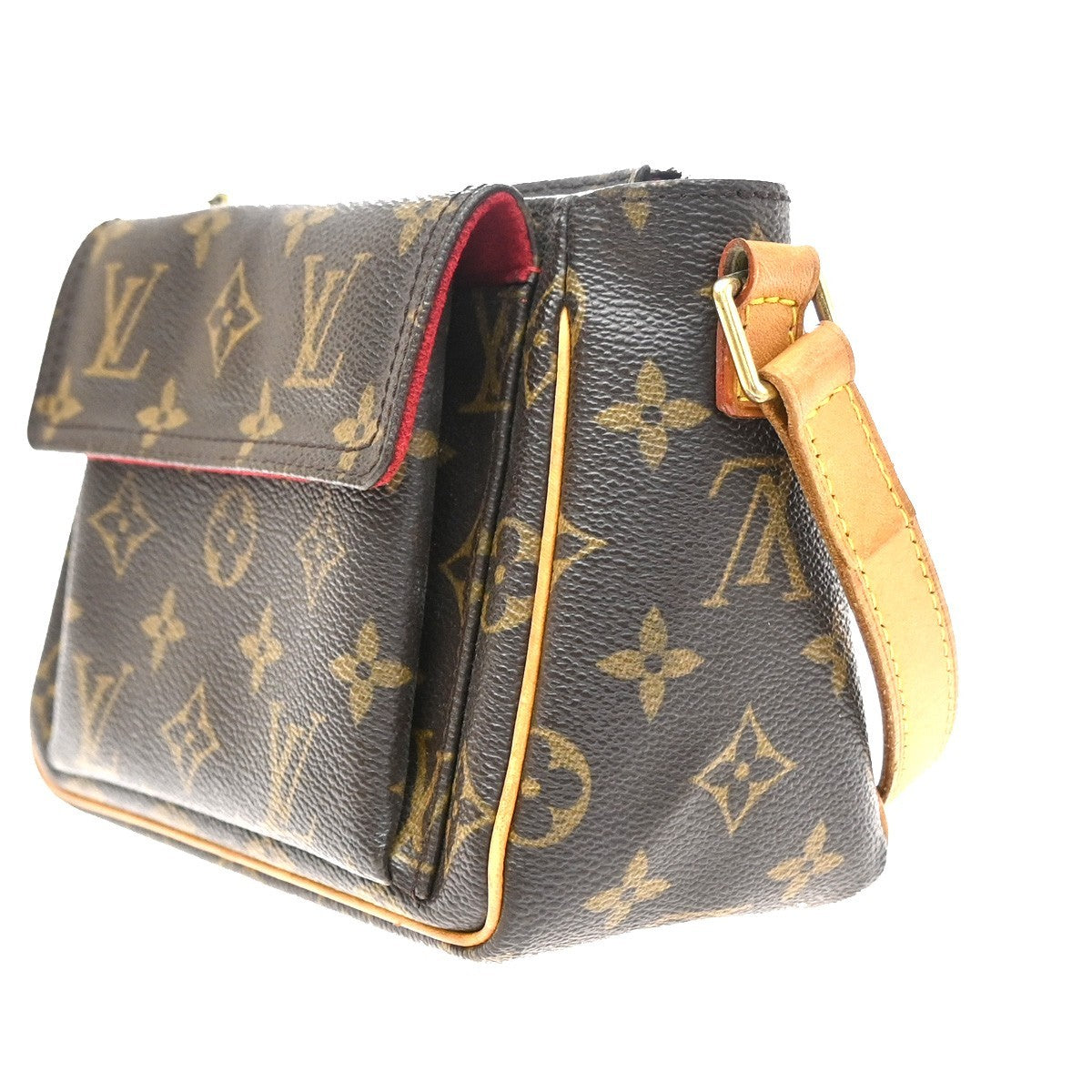 Louis Vuitton Viva Cite Monogram Canvas Brown Canvas Shoulder Bag Bag (Pre-Owned)