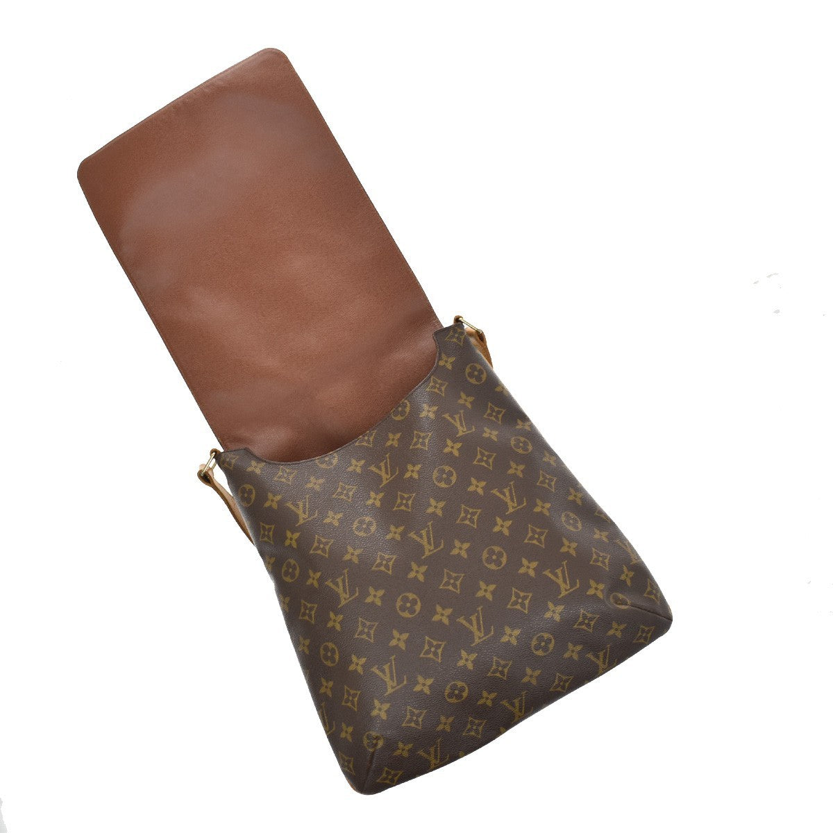 Louis Vuitton Musette Perforated Monogram Canvas Brown Canvas Handbag (Pre-Owned)
