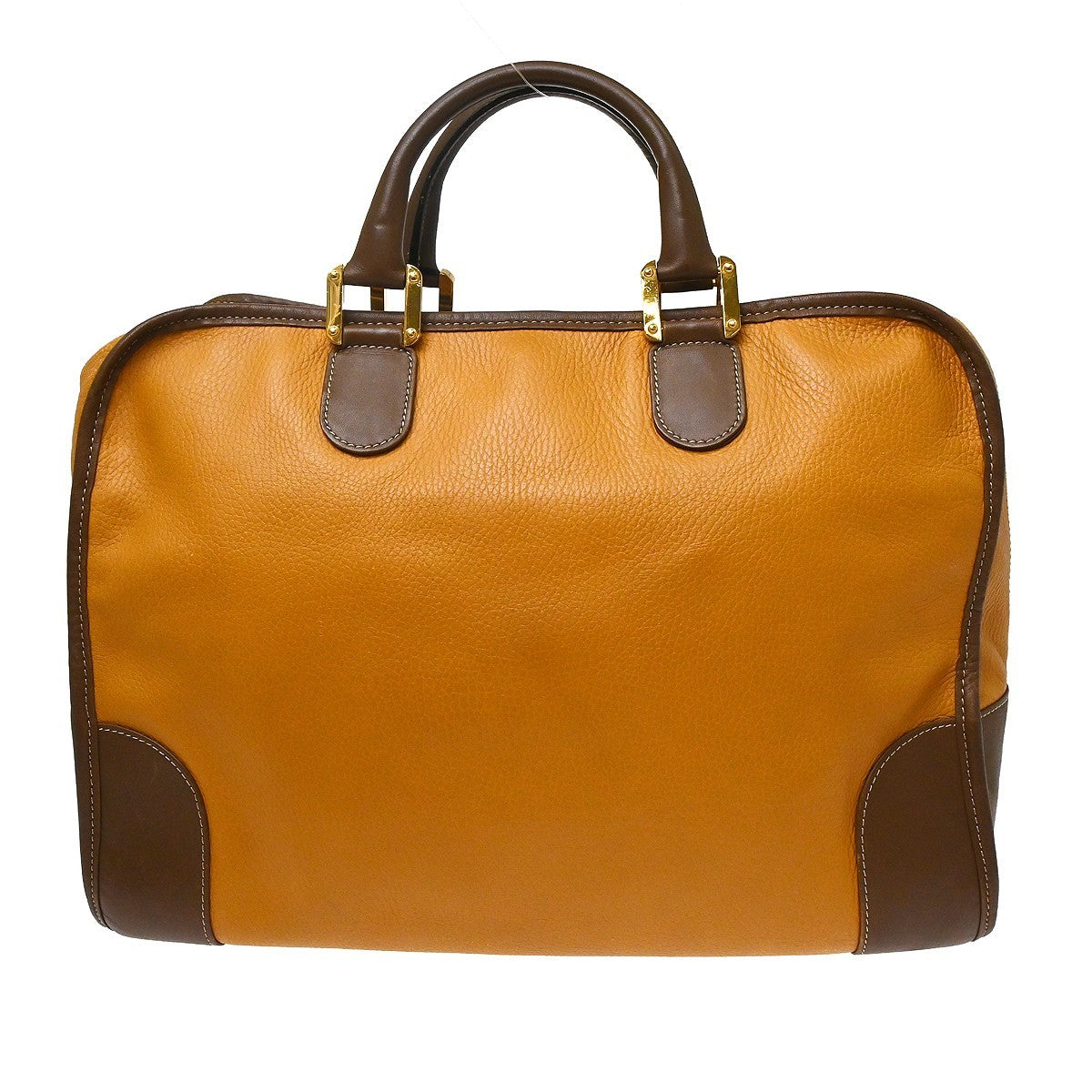 Loewe Amazona Leather Brown Leather Handbag (Pre-Owned)