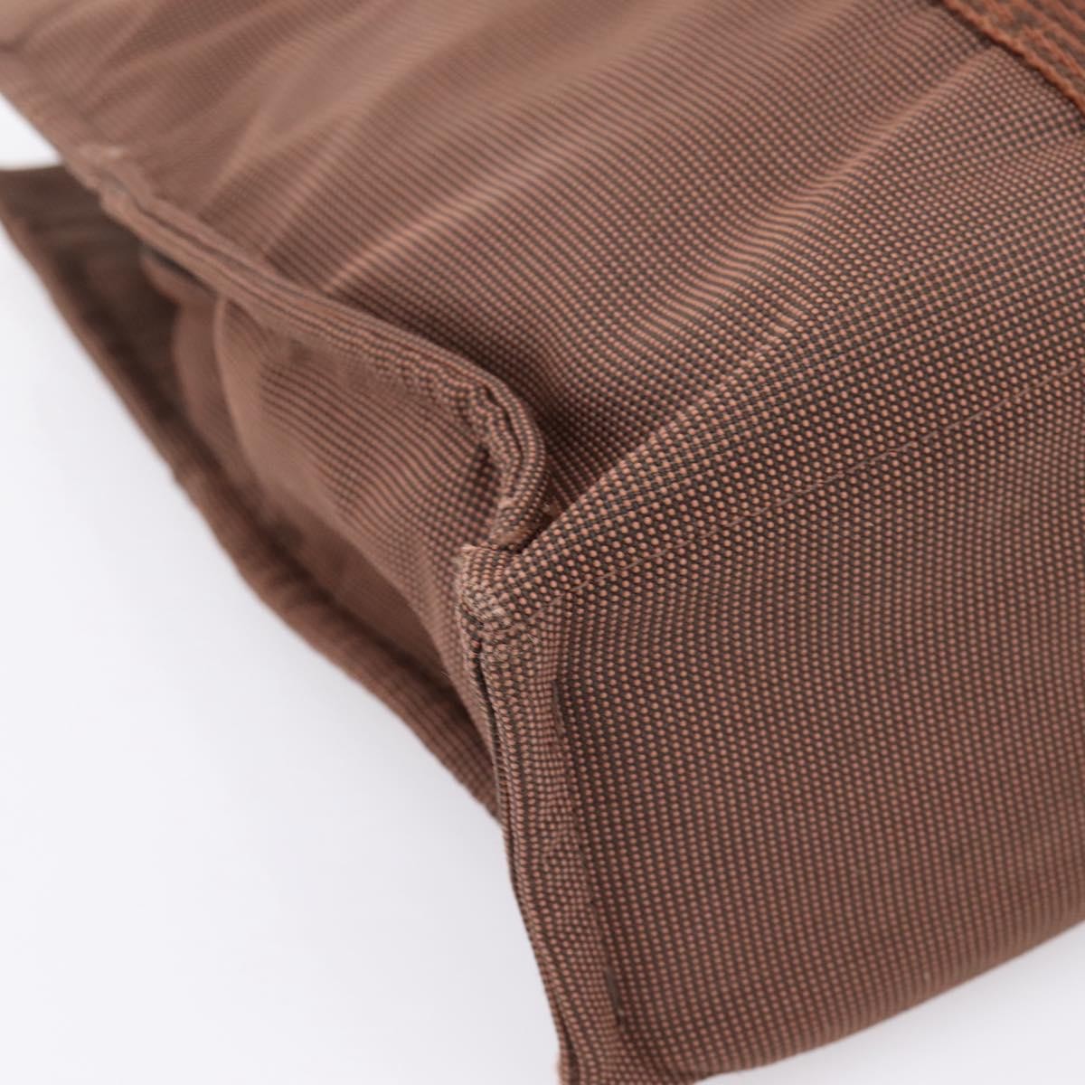 Hermes Fourre-Tout Herline Fourre-Tout Herline Brown Canvas Tote Bag Bag (Pre-Owned)