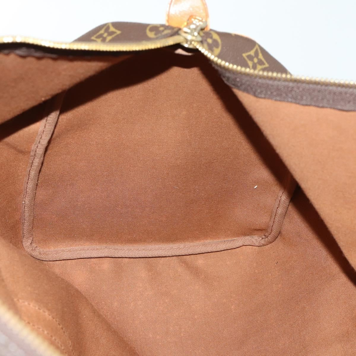 Louis Vuitton Keepall Monogram Canvas Brown Canvas Travel Bag Bag (Pre-Owned)