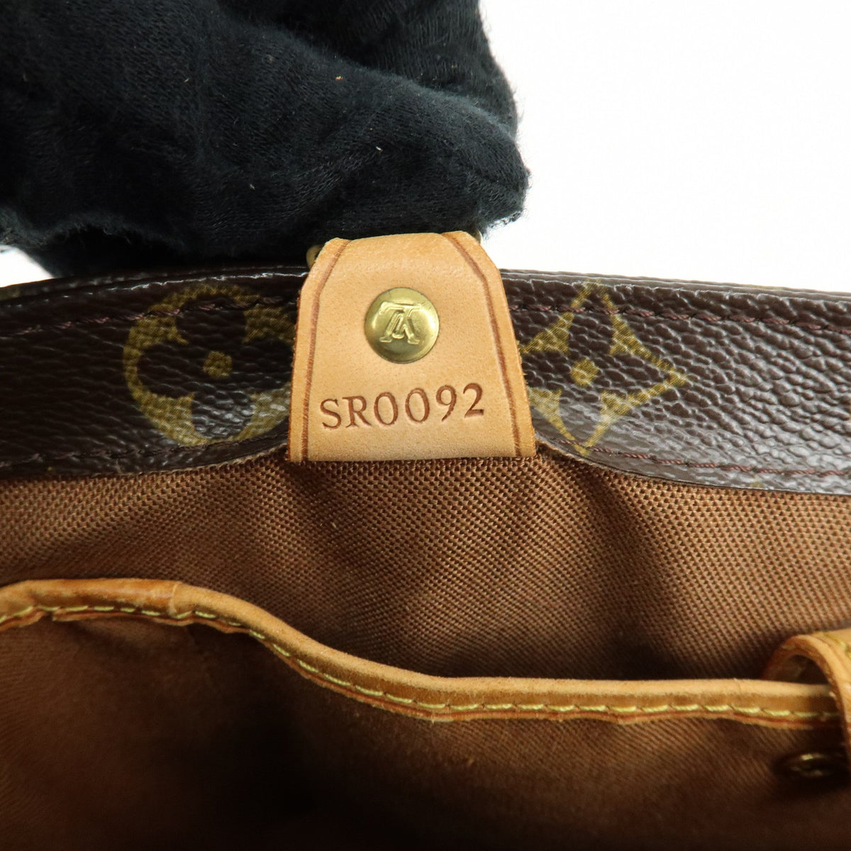 Louis Vuitton Vavin Monogram Empreinte Leather Brown Canvas Tote Bag Bag (Pre-Owned)