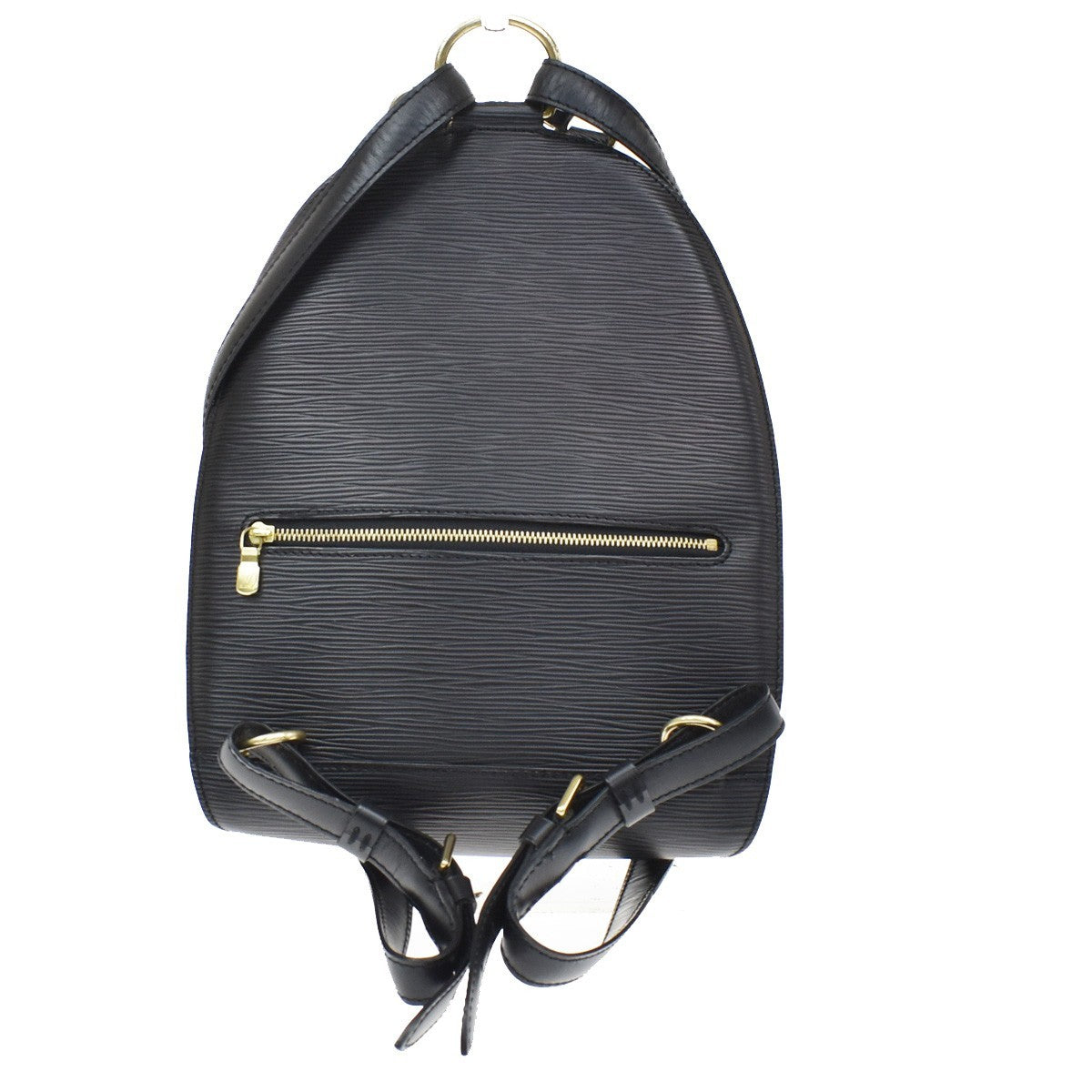 Louis Vuitton Mabillon Epi Leather Black Leather Backpack Bag (Pre-Owned)