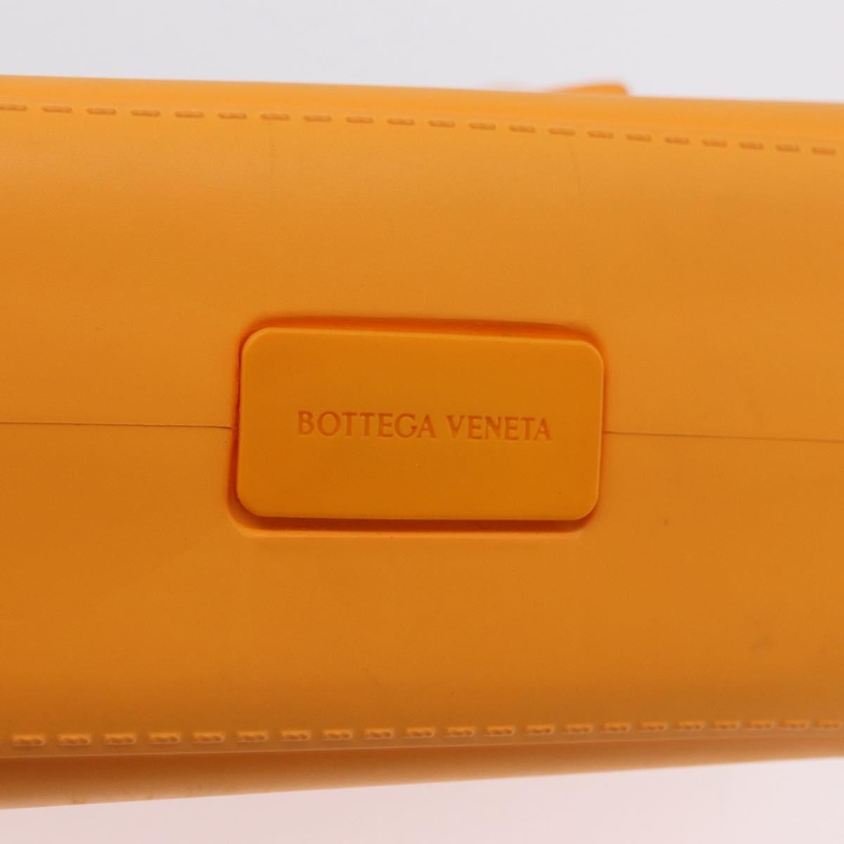 Bottega Veneta Arco Rubber Orange Rubber Tote Bag Bag (Pre-Owned)