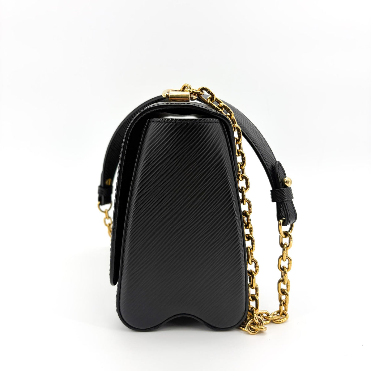 Louis Vuitton Twist Epi Leather Black Leather Handbag (Pre-Owned)